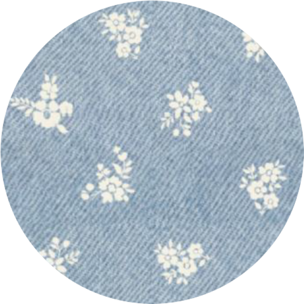 TULLY FLORAL DENIM