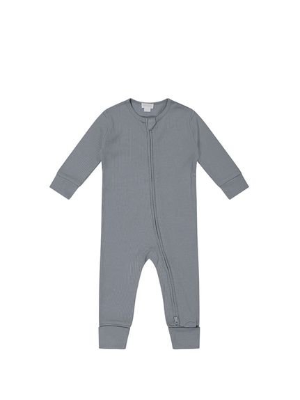 【ベビー】ベーシックロンパース／オーガニックコットンモダール（50～90cm）