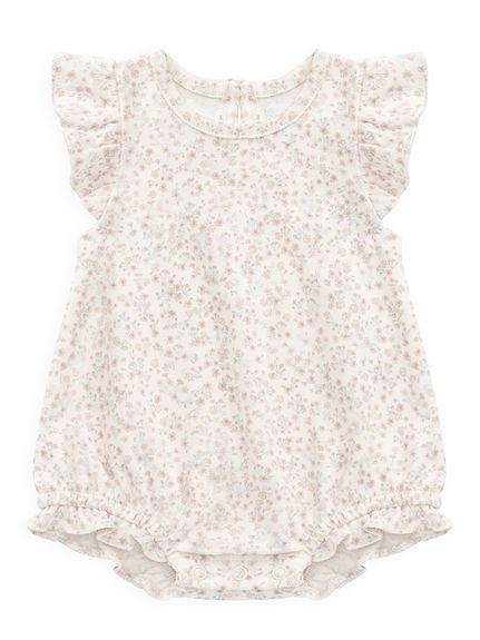 【ベビー】ロンパース Posy Milk／オーガニックコットン（60～90cm）