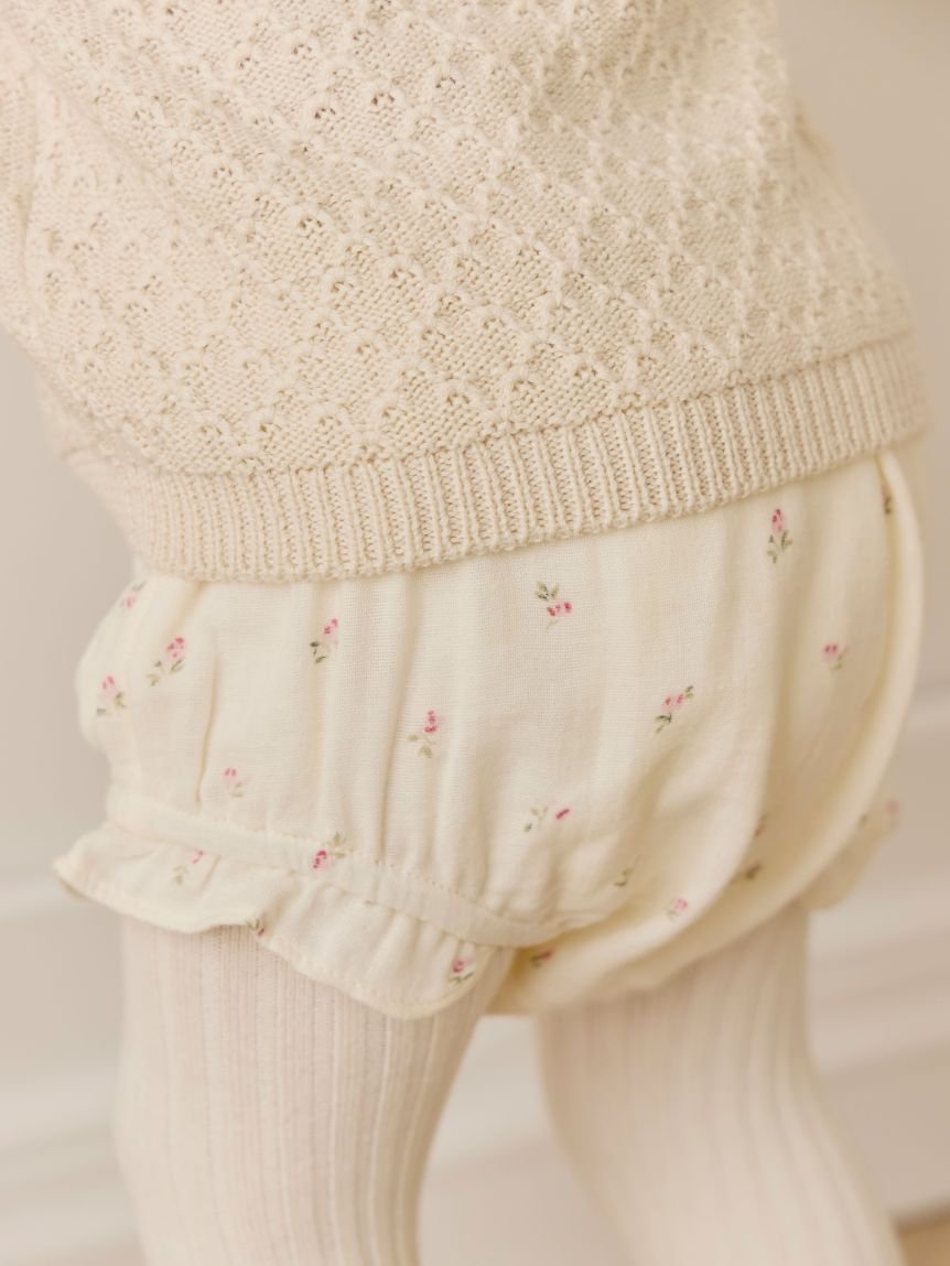【ベビー】モスリンブルマ Willow Rose（60～90cm）