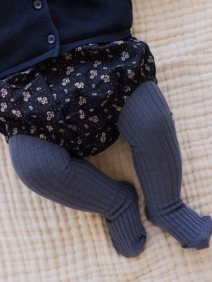 【ベビー】ブルマ Maisie Navy／オーガニックコットン（60～90cm）