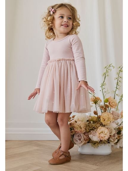 【ベビー＆キッズ】チュールワンピースPetite Heart Rosie（80～120cm）