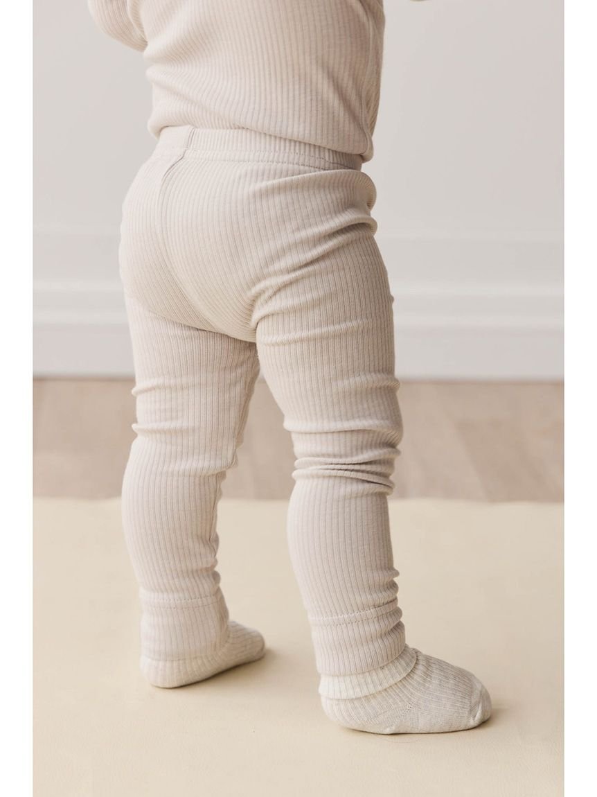 【ベビー】ベーシックレギンス／オーガニックコットンモダール（70～95cm）