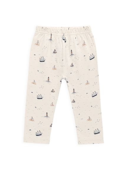 【ベビー＆キッズ】レギンス Sailing Day／オーガニックコットン（70～100cm）