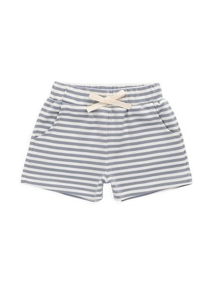 【ベビー＆キッズ】ショートパンツ Narrow Stripe／ピマコットン（70～100cm）