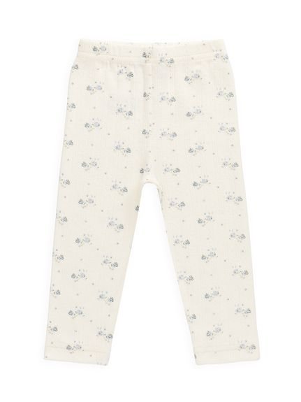 【ベビー】レギンス Molly Blue Pointelle／オーガニックコットン（70～90cm）