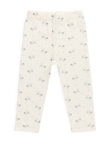 【ベビー】レギンス Molly Blue Pointelle／オーガニックコットン（70～90cm）