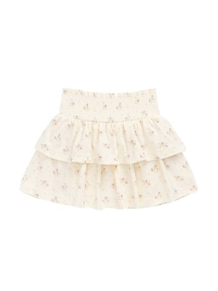 【ベビー＆キッズ】フリルスカートThelma Perchment／オーガニックコットン（80～120cm）
