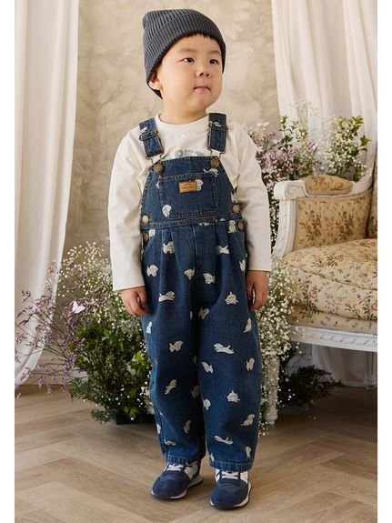 【ベビー＆キッズ】デニムオーバーオール Finnegan Denim（70～100cm）