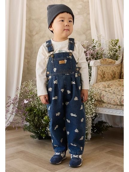 【ベビー＆キッズ】デニムオーバーオール Finnegan Denim（70～100cm）