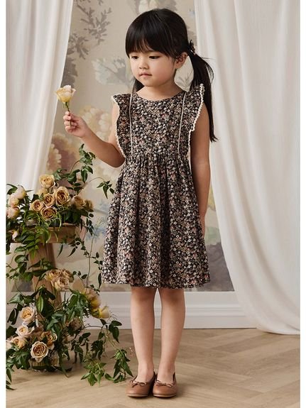【ベビー＆キッズ】コットン花柄ワンピース Luca Floral（70～120cm）