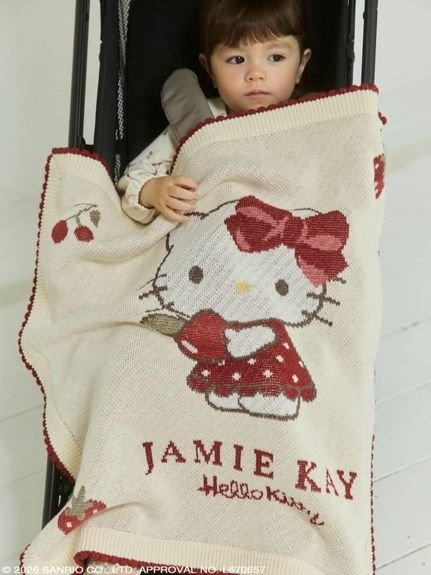 【HELLO KITTY】ニットJQブランケット