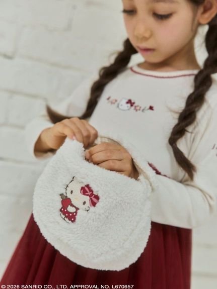 【HELLO KITTY】ボアミニバッグ